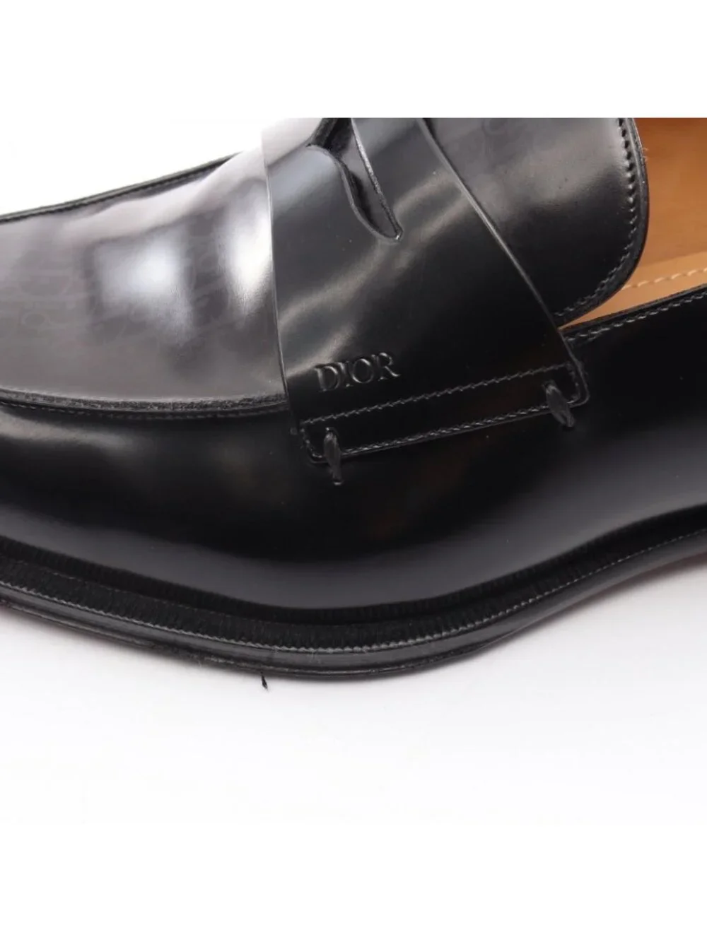 Dior Dress Shoes Oblique Leather